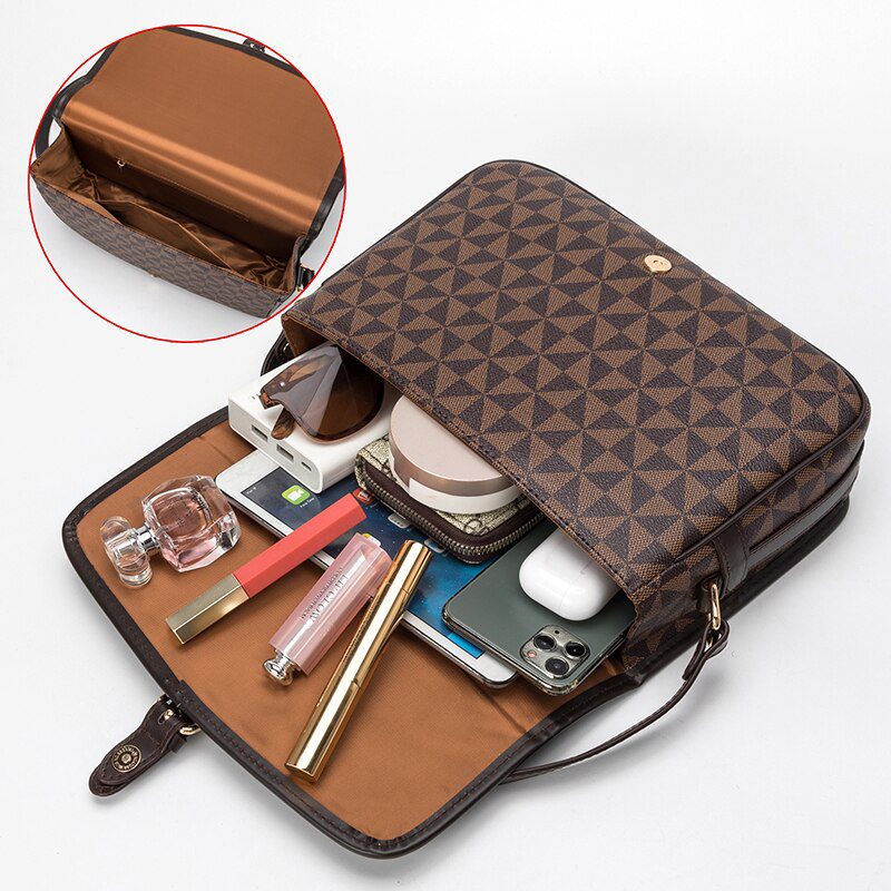 Bolsa feminina coleção luxo (modelo 16) Rede Canan