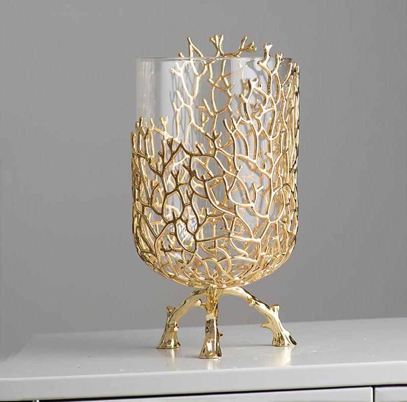 Vaso de vidro sofisticado para planta (modelo 13) Rede Canan