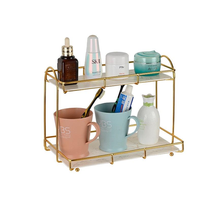 Bandeja organizadora para maquiagem/cosméticos/perfumes 1 ou 2 camadas - Rede Canan