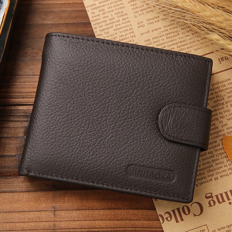 Carteira premium masculina de couro - Rede Canan