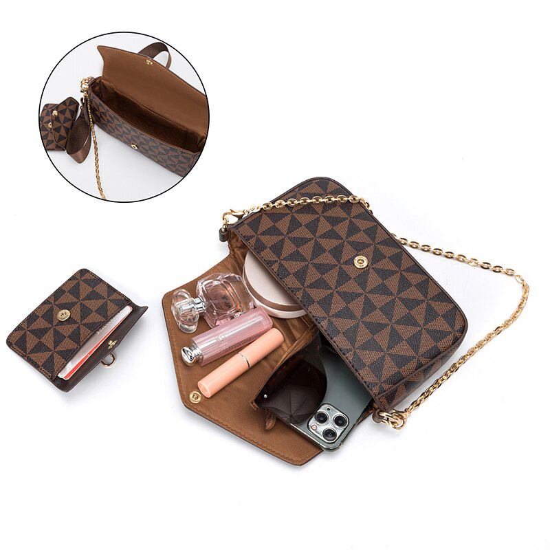 Bolsa feminina coleção luxo (modelo 7) Rede Canan