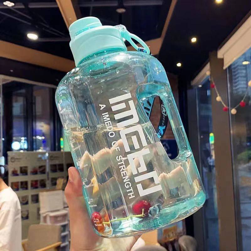 Garrafa de água à prova de vazamento 2460ml Rede Canan