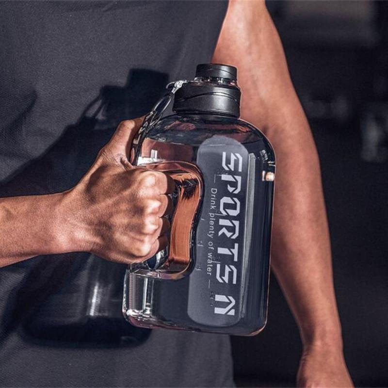 Garrafa de água à prova de vazamento 1700ml/2700ml Rede Canan