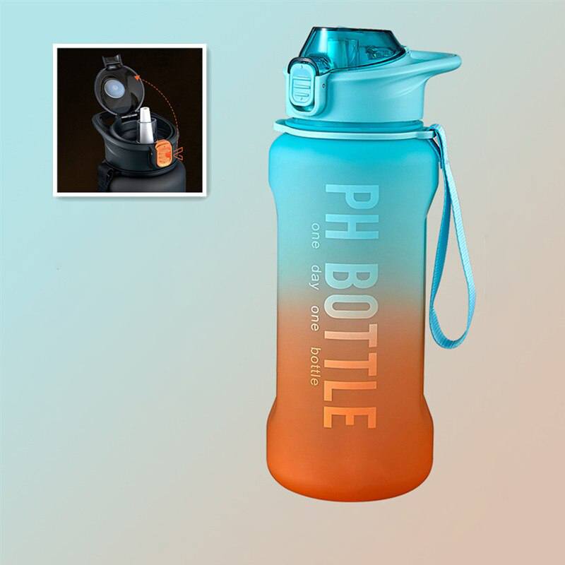 Garrafa de água à prova de vazamento 1000ml/2200ml Rede Canan
