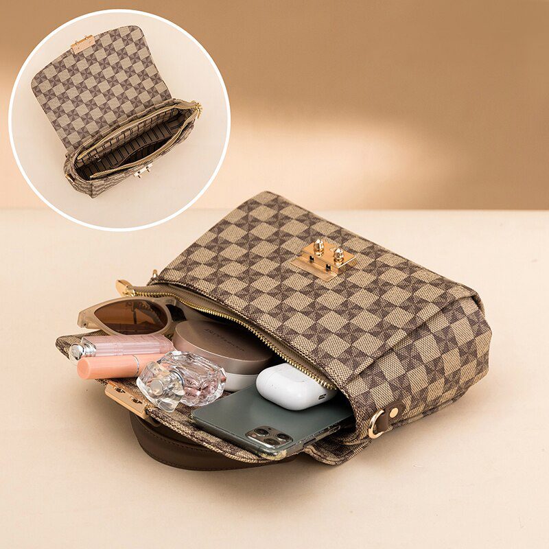 Bolsa feminina coleção luxo (modelo 10) Rede Canan