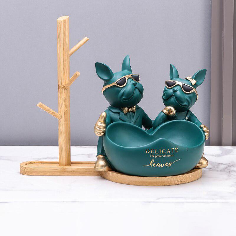 Porta-objetos cachorro buldogue 20 Rede Canan
