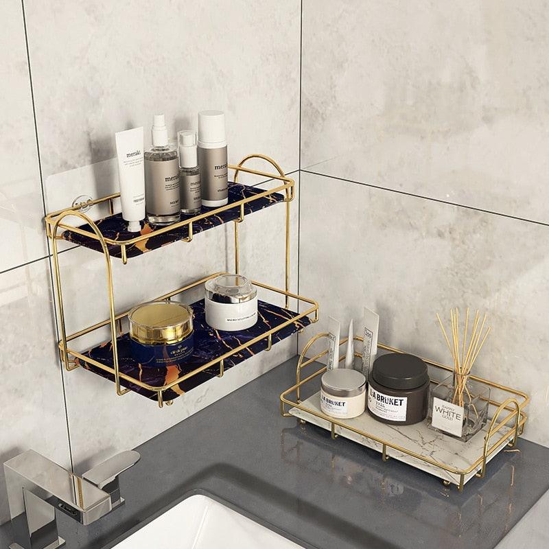 Bandeja organizadora para maquiagem/cosméticos/perfumes 1 ou 2 camadas - Rede Canan