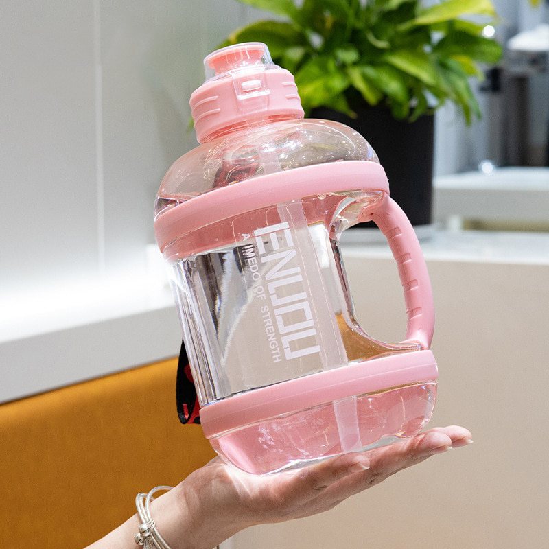 Garrafa de água à prova de vazamento 2400ml Rede Canan