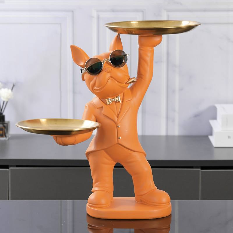 Porta-objetos cachorro buldogue 15 Rede Canan
