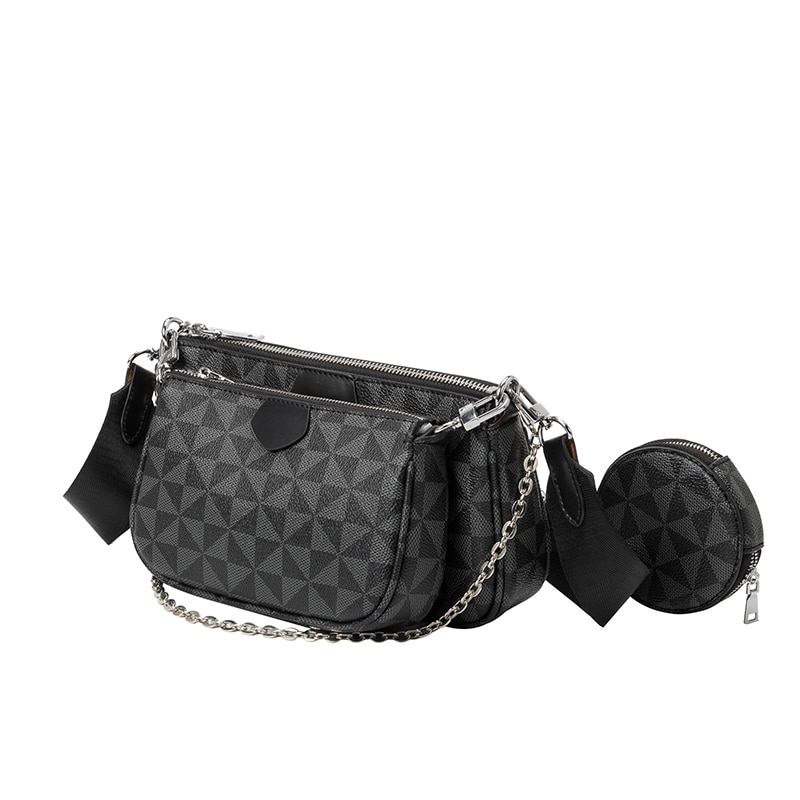 Bolsas femininas com porta-moedas coleção luxo Rede Canan
