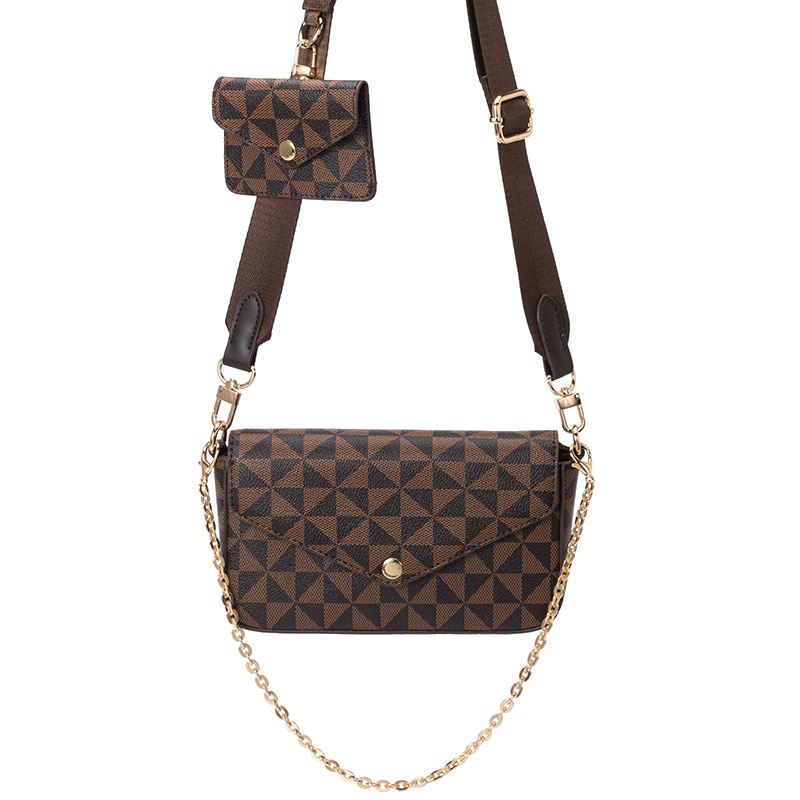 Bolsa feminina coleção luxo (modelo 7) Rede Canan