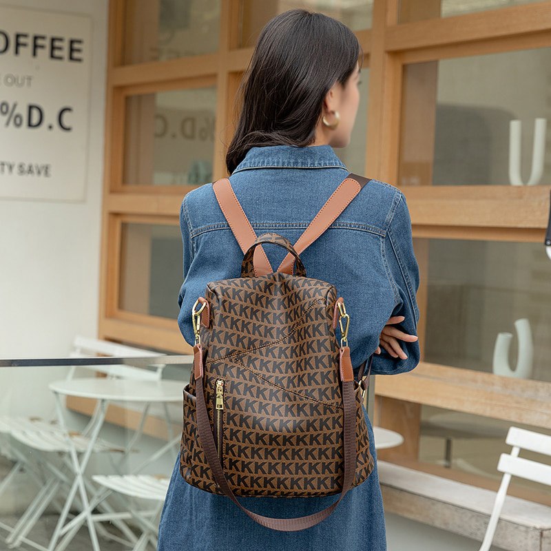 Mochila feminina coleção requinte (modelo 5) Rede Canan