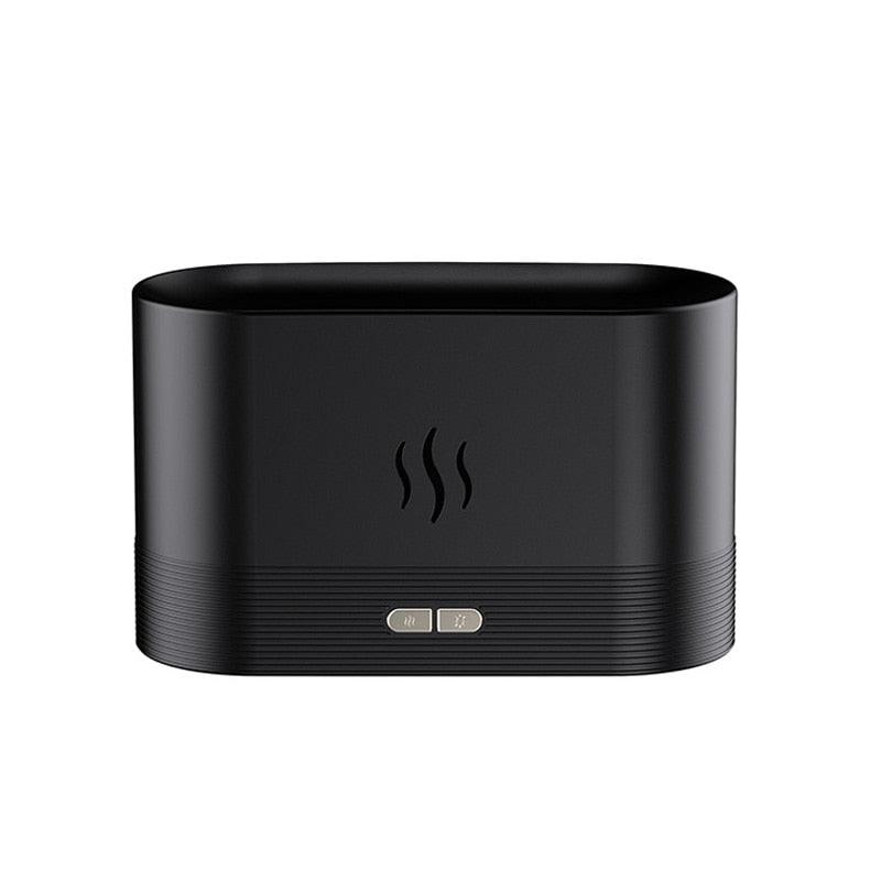Aromatizador, umidificador e luminária simuladora de chama USB - Rede Canan