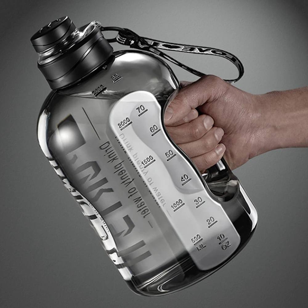 Garrafa de água à prova de vazamento 1700ml/2700ml Rede Canan