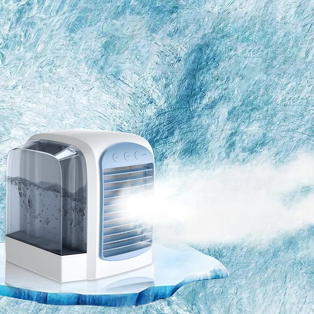 Mini refrigerador/ar condicionado/ventilador portátil com entrada USB (modelo 2) Rede Canan