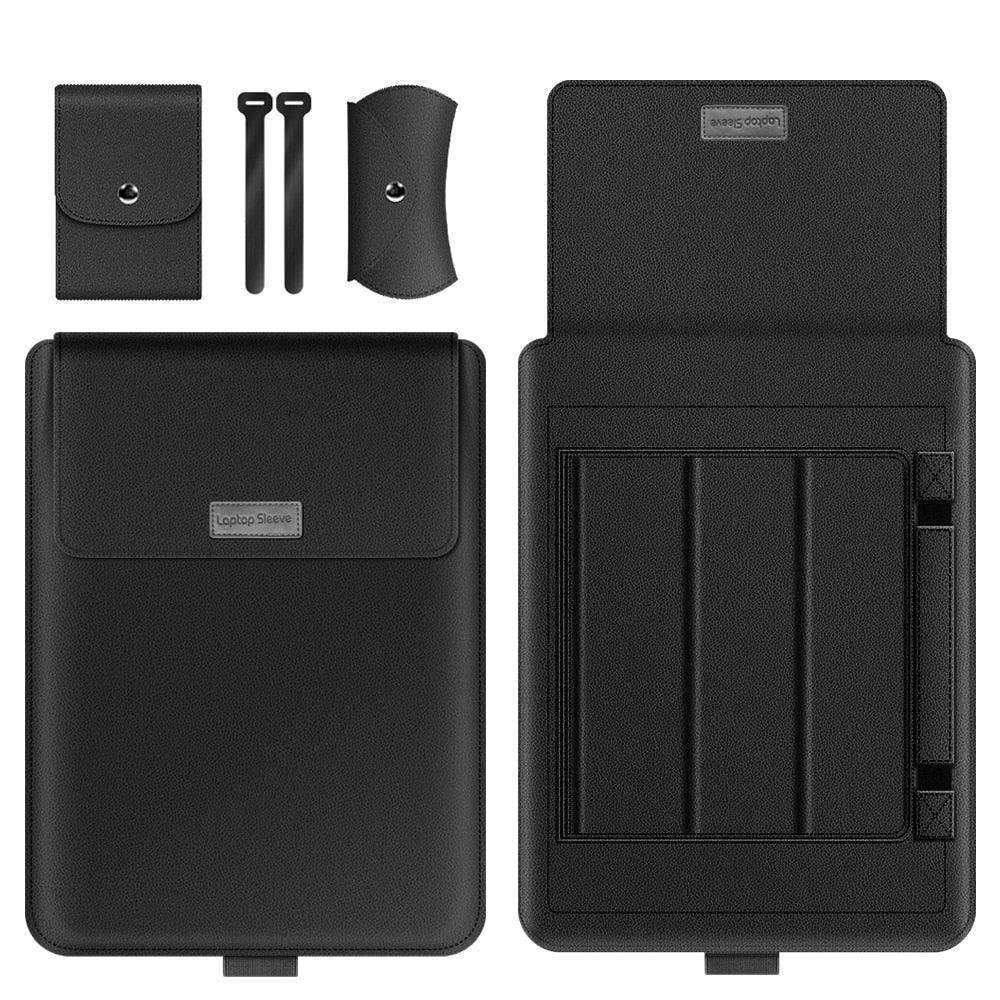Mouse pad / pasta com suporte para notebook + estojo para mouse e estojo para carregador - Rede Canan
