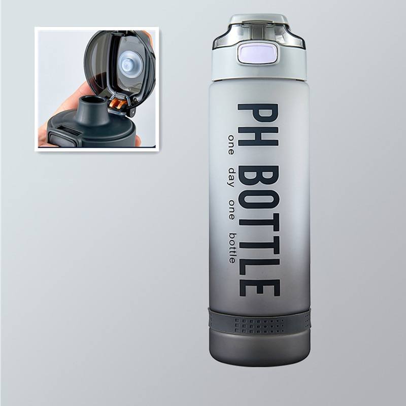 Garrafa de água à prova de vazamento 1000ml/2200ml Rede Canan