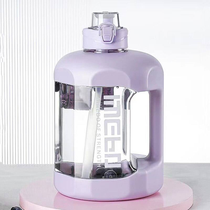 Garrafa de água à prova de vazamento 1800ml/2800ml Rede Canan