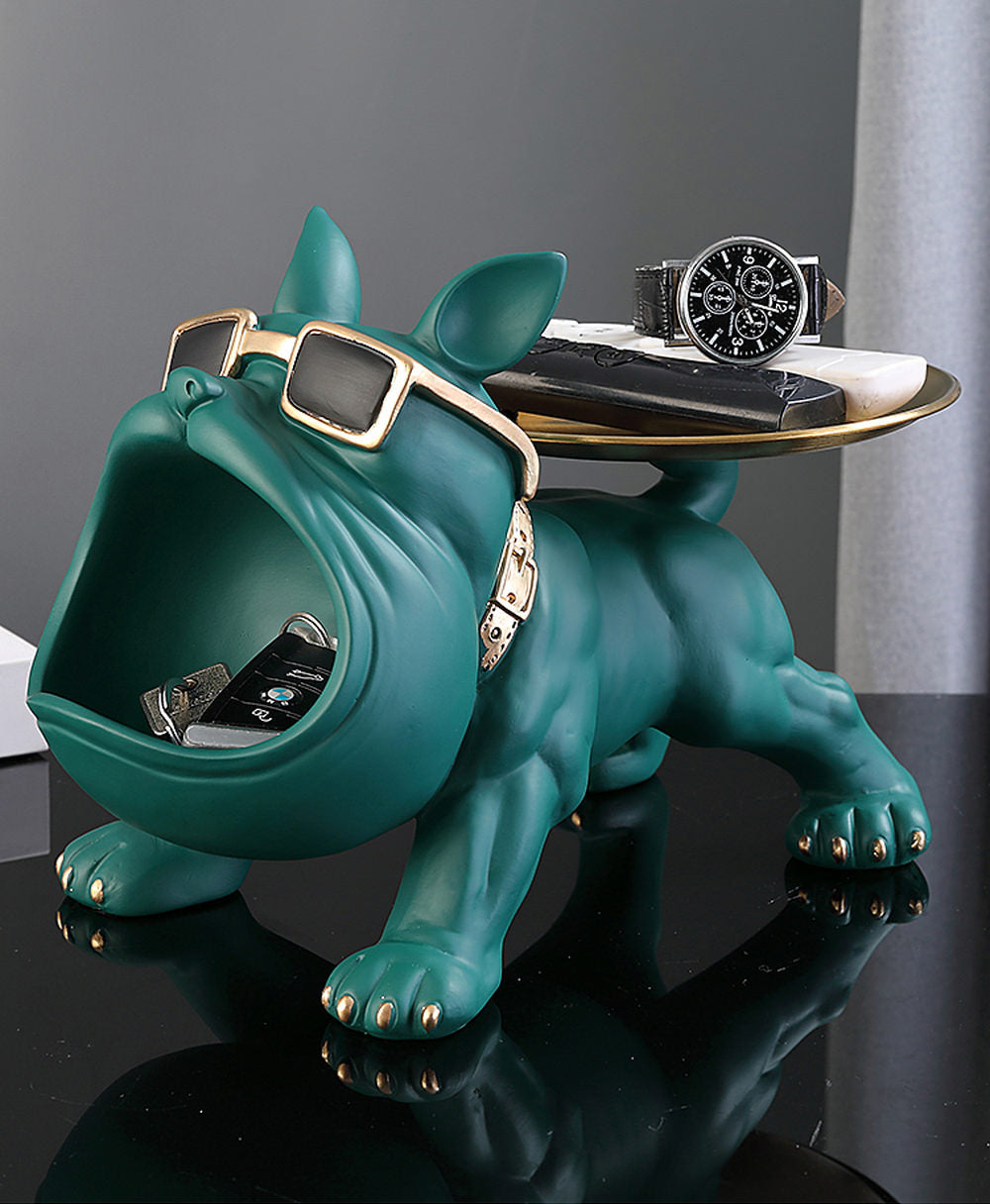 Porta-objetos cachorro buldogue 7 Rede Canan