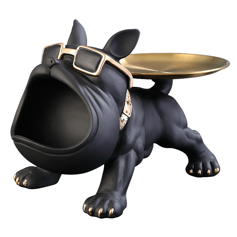 Porta-objetos cachorro buldogue 7 Rede Canan