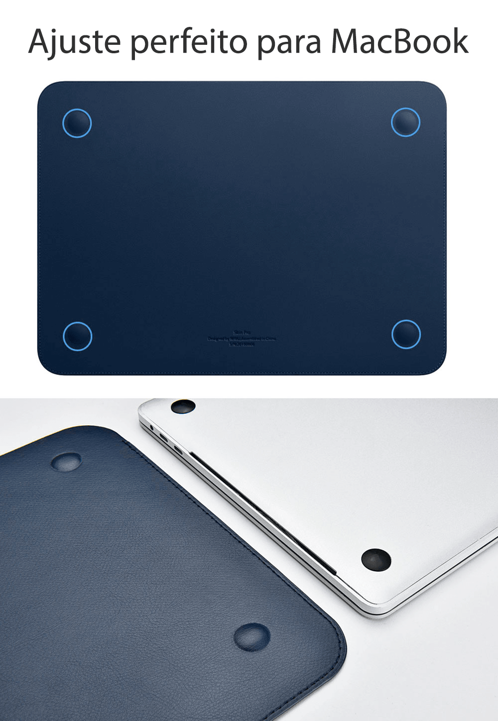 Capa WIWU à prova d’água para notebook 13/15/16 polegadas - Rede Canan