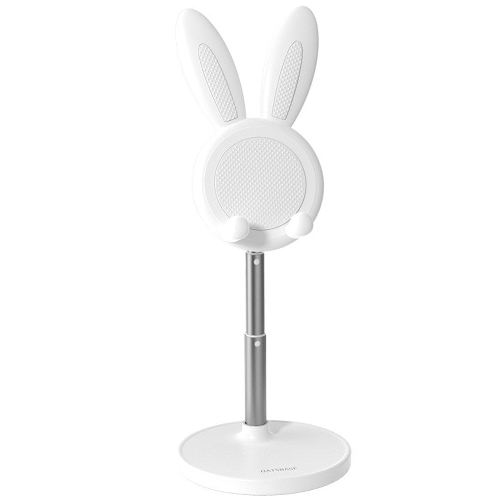 Suporte para telefone celular e iPad/Tablet com elevação ajustável e formato de orelhas de coelho Rede Canan