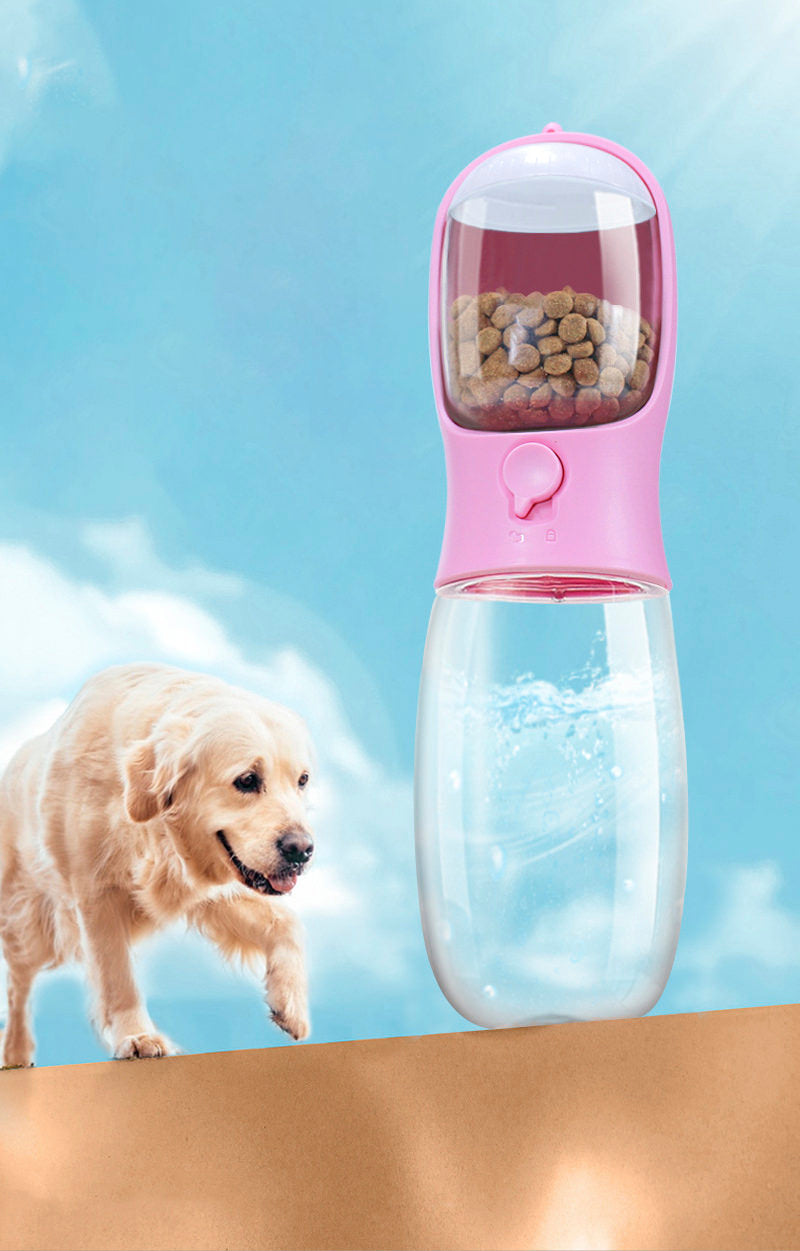Garrafa com dispenser de água para pets Rede Canan