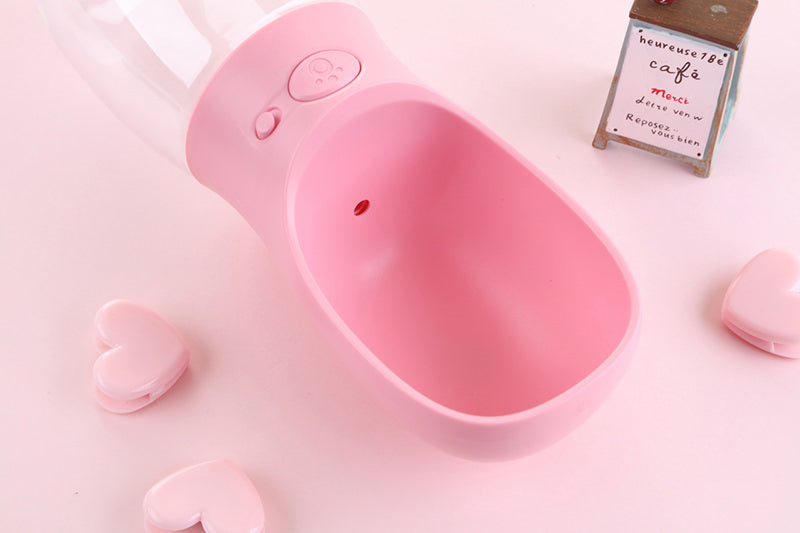 Garrafa com dispenser de água para pets Rede Canan