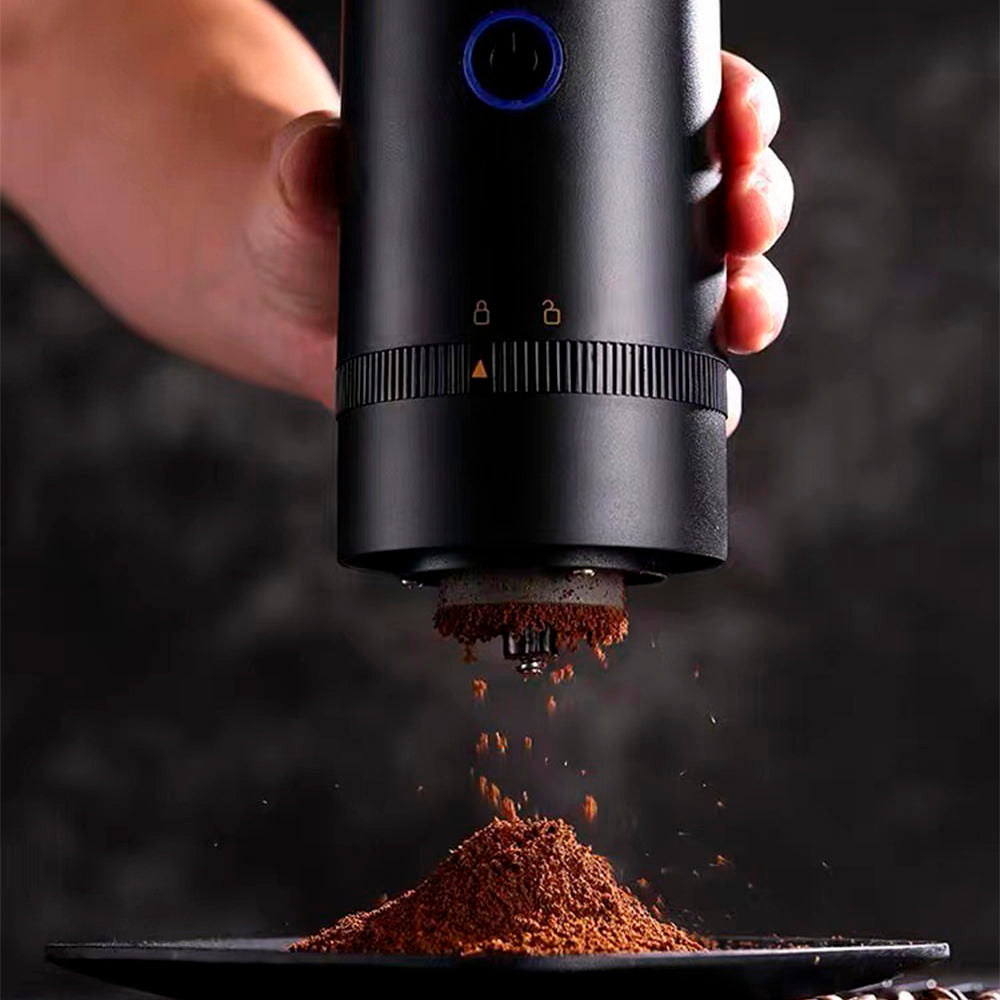 Moedor elétrico de grãos sem fio com carregamento via cabo USB Rede Canan