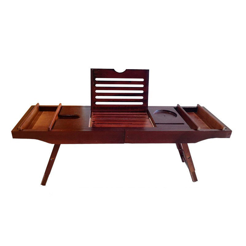 Mesa para banheira com suporte acoplado para iPad/Tablet e celular Rede Canan