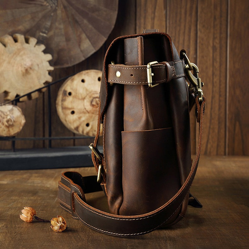 Bolsa/pasta de couro masculina (modelo 2) Rede Canan