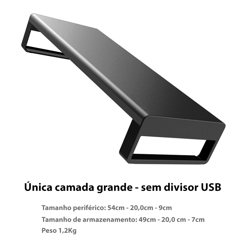 Mesa suporte para monitor com 4 entradas USB - Rede Canan