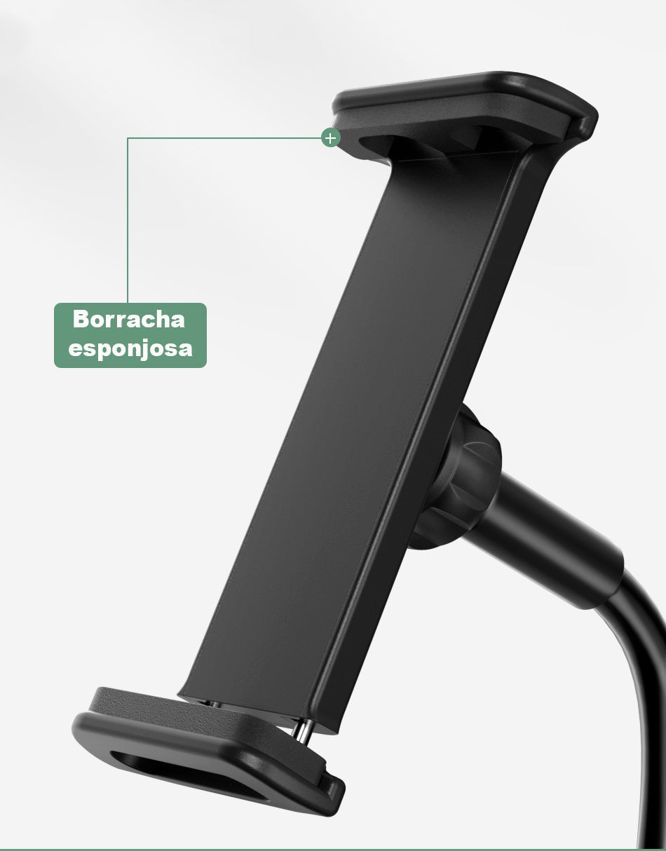 Suporte para telefone celular e iPad com elevação ajustável e rotação de até 360 graus Rede Canan