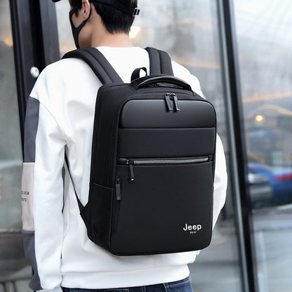 Mochila impermeável unissex com entrada USB para carregamento de bateria de telefone celular (modelo 5) Rede Canan