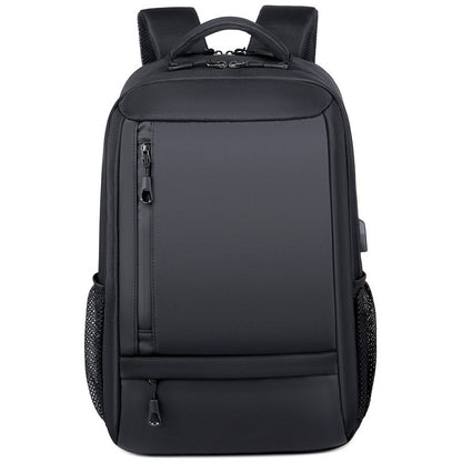 Mochila impermeável unissex com entrada USB para carregamento de bateria de telefone celular (modelo 1) Rede Canan