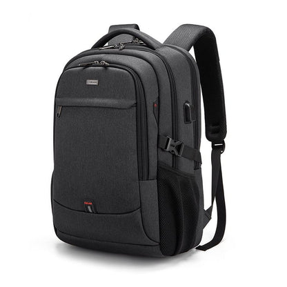Mochila impermeável unissex com entrada USB para carregamento de bateria de telefone celular (modelo 3)