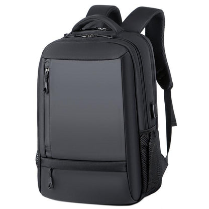 Mochila impermeável unissex com entrada USB para carregamento de bateria de telefone celular (modelo 1) Rede Canan