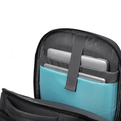 Mochila impermeável unissex com entrada USB para carregamento de bateria de telefone celular (modelo 3)