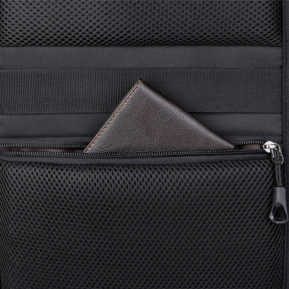Mochila impermeável unissex com entrada USB para carregamento de bateria de telefone celular (modelo 1) Rede Canan