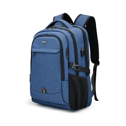 Mochila impermeável unissex com entrada USB para carregamento de bateria de telefone celular (modelo 3)