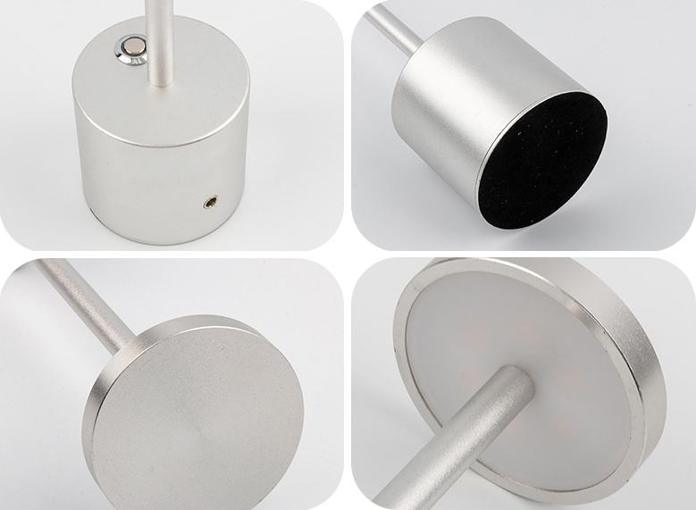 Luminária sofisticada “poste” com carregamento USB 2 Rede Canan