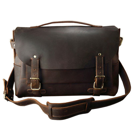 Bolsa/pasta de couro masculina (modelo 2) Rede Canan