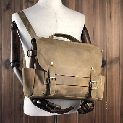 Bolsa/pasta de couro masculina (modelo 2) Rede Canan