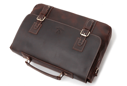 Bolsa/pasta de couro masculina - Rede Canan