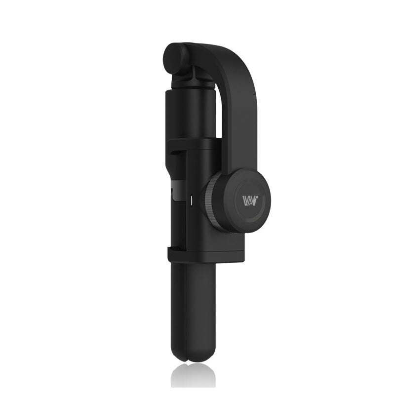 Suporte estabilizador para telefone celular 3 em 1 com base rosquiável para tripé, bastão extensível e com inclinação ajustável e rotação de até 360º (acompanha controle remoto) Rede Canan