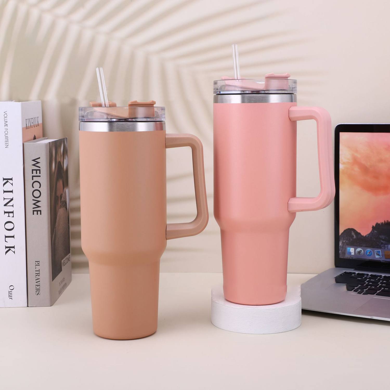 Copo/garrafa térmica inox à prova de vazamento 1200ml Rede Canan