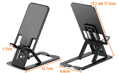 Suporte para telefone celular com 7 níveis de ajuste do ângulo Rede Canan