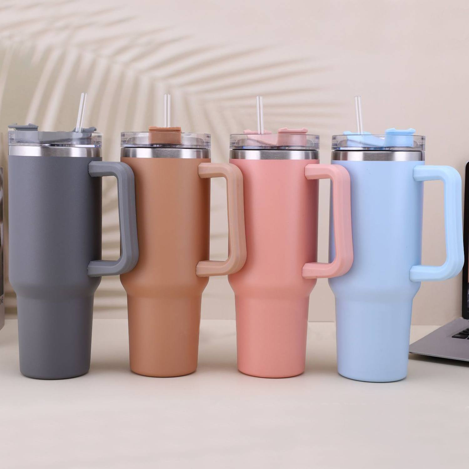 Copo/garrafa térmica inox à prova de vazamento 1200ml Rede Canan