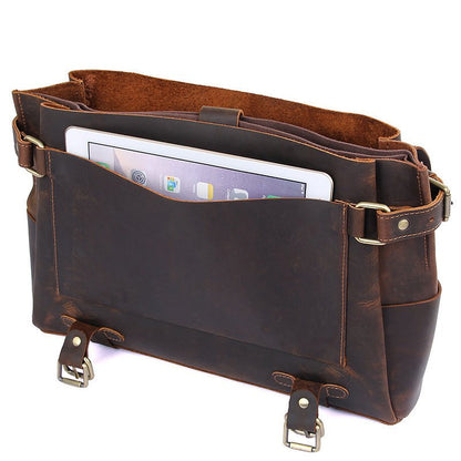 Bolsa/pasta de couro masculina (modelo 2) Rede Canan