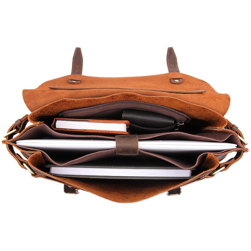 Bolsa/pasta de couro masculina (modelo 2) Rede Canan